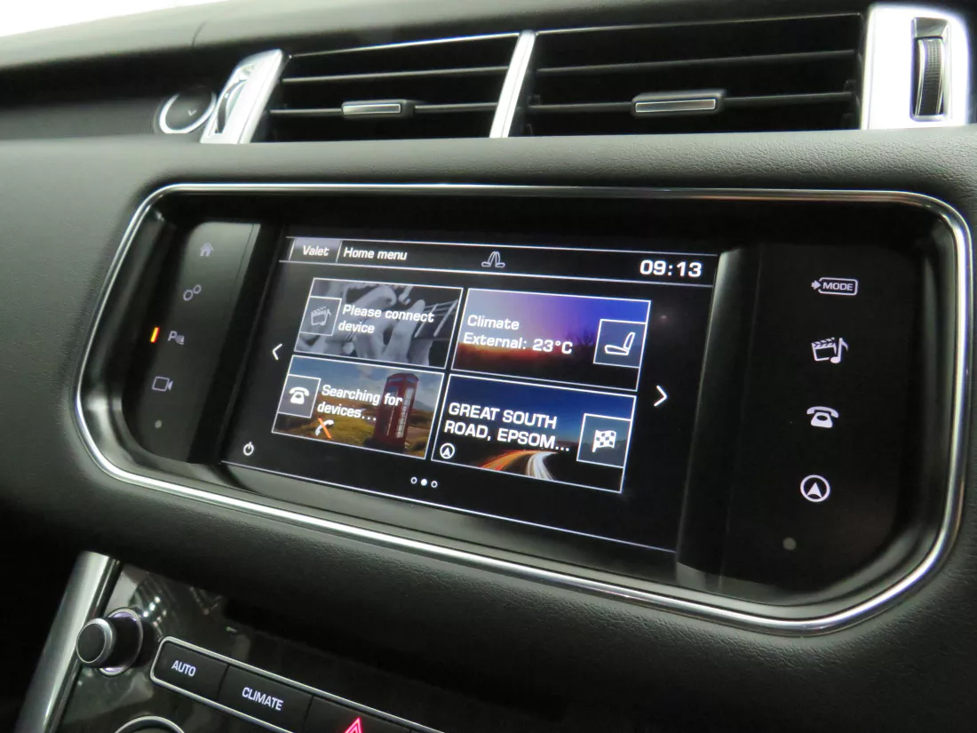 Autoradio GPS origine Range Rover Sport 2013 écran 8 pouces BOSCH InControl Touch